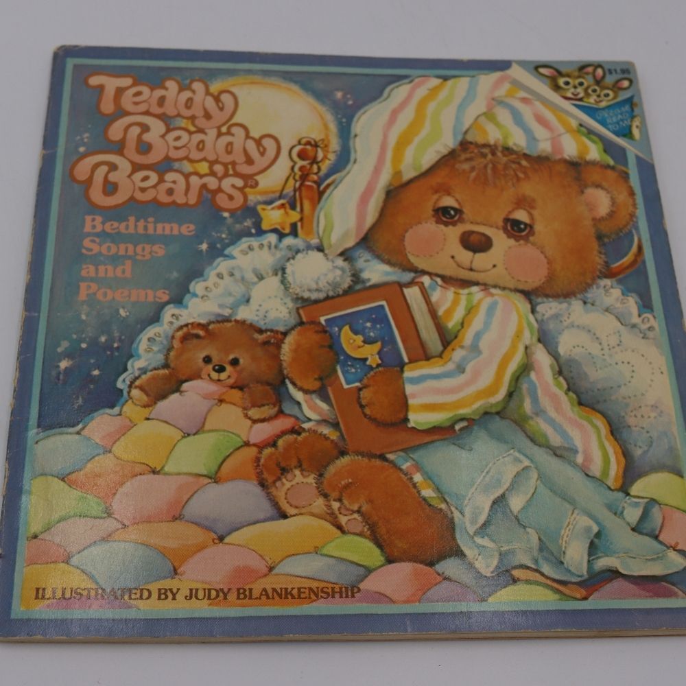 Teddy Beddy Bears By Judy Blankenship Vintage Childrens Story Book Vintage 80s